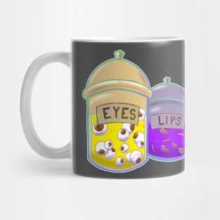 eyes and lips Mug